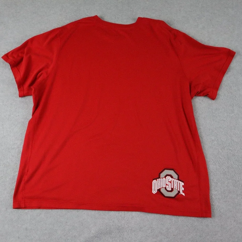 Ohio State Buckeyes Shirt Mens XL Nike Dri-Fit Activewear Football Short‎ Sleeve